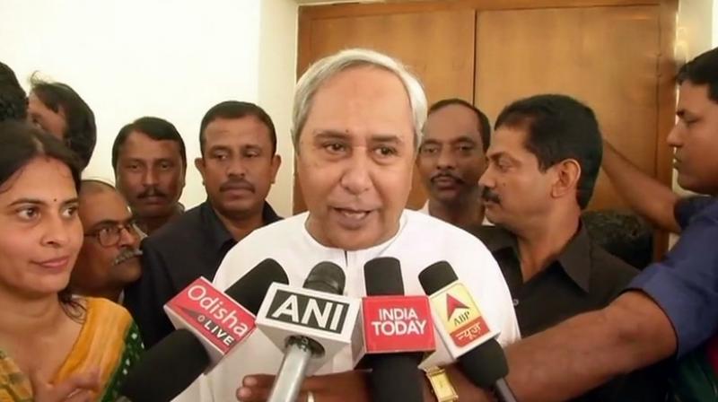 Hailing BJD's impressive show in the bypoll, Odisha CM Naveen Patnaik, who is also the party chief, said the people of Bijepur have rejected violence. (Photo: ANI | Twitter) Hailing BJD's impressive show in the bypoll, Odisha CM Naveen Patnaik, who is also the party chief, said the people of Bijepur have rejected violence. (Photo: ANI | Twitter)