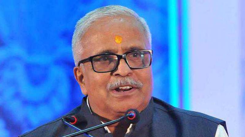 Speaking at a VHP rally at Ramlila Maidan in Delhi, the RSS executive head said, 'Those in power today had promised to construct a Ram temple. They should listen to people and fulfil the demand of temple in Ayodhya. They are aware of the sentiments.' (Photo: File) Speaking at a VHP rally at Ramlila Maidan in Delhi, the RSS executive head said, 'Those in power today had promised to construct a Ram temple. They should listen to people and fulfil the demand of temple in Ayodhya. They are aware of the sentiments.' (Photo: File)