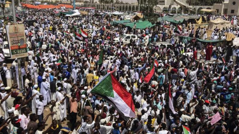 Violence erupted on Monday after the military stormed the main camp of the protesters here in a bid to break up the agitation. (Photo:AP) Violence erupted on Monday after the military stormed the main camp of the protesters here in a bid to break up the agitation. (Photo:AP)