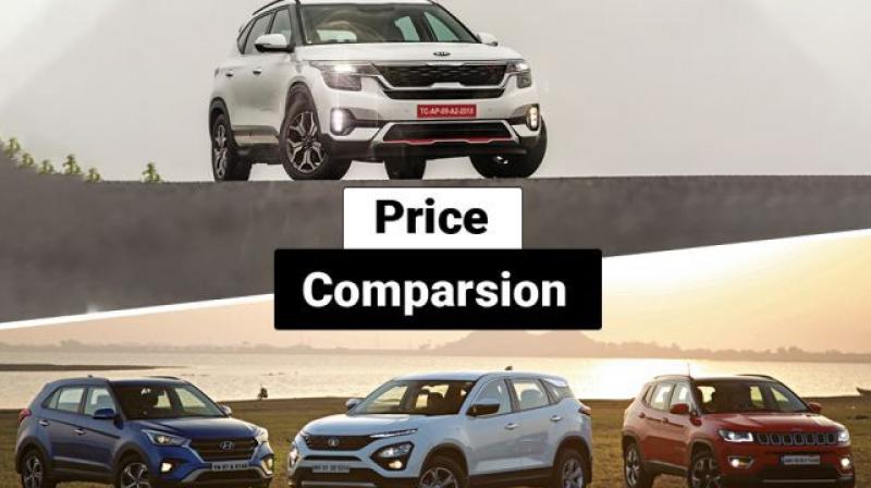 The Kia Seltos is priced on par or undercuts most of its rivals. The Kia Seltos is priced on par or undercuts most of its rivals.