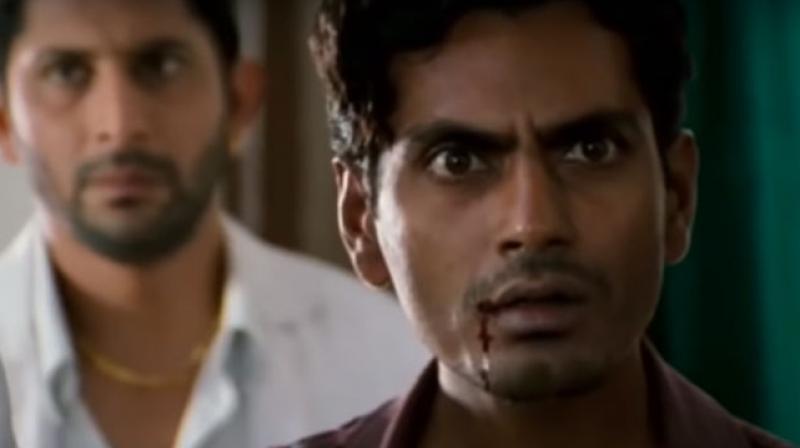 Nawazuddin Siddiqui in Munnabhai MBBS. Nawazuddin Siddiqui in Munnabhai MBBS.