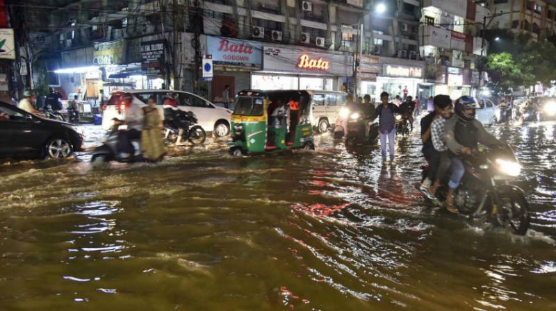According to the Meteorological Department, light to moderate rain or thundershowers are very likely to occur at many places in Telangana over the next four days. (Photo: PTI) According to the Meteorological Department, light to moderate rain or thundershowers are very likely to occur at many places in Telangana over the next four days. (Photo: PTI)