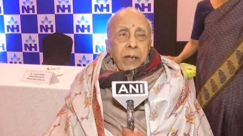 Ramaswamy said, 'Being paralysed at this age would have put tremendous stress on my family and I am grateful to the hospital for taking the chance and gifting me a life to cheer.' (Photo: ANI) Ramaswamy said, 'Being paralysed at this age would have put tremendous stress on my family and I am grateful to the hospital for taking the chance and gifting me a life to cheer.' (Photo: ANI)