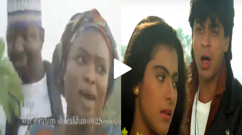 Kenya's SRK and Kajol. (Photo: Youtube/Twitter) Kenya's SRK and Kajol. (Photo: Youtube/Twitter)