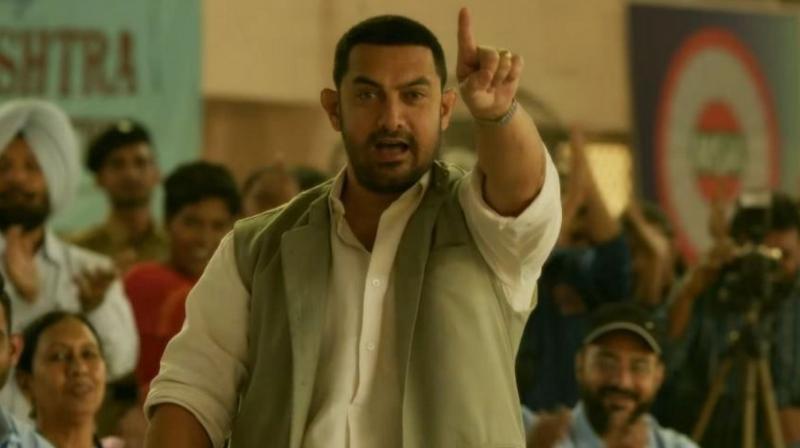 Aamir Khan in a still from 'Dangal.' Aamir Khan in a still from 'Dangal.'