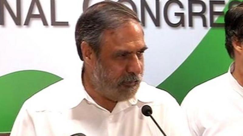 Senior Congress leader and former Cabinet Minister Anand Sharma. (Photo: Twitter | ANI) Senior Congress leader and former Cabinet Minister Anand Sharma. (Photo: Twitter | ANI)