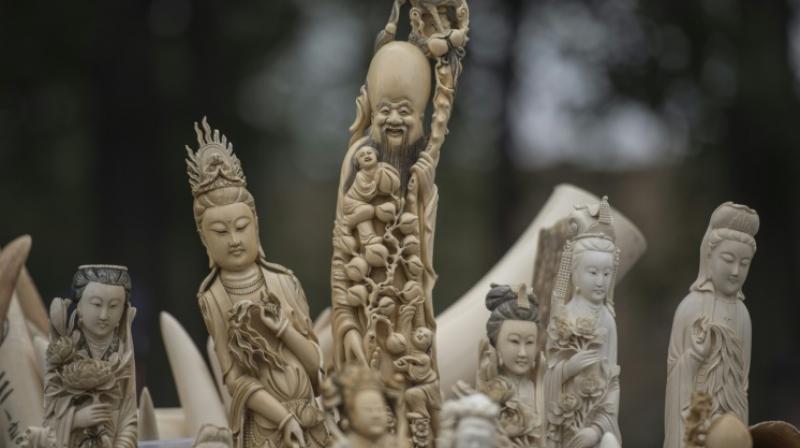 The country banned ivory sales at the end of 2017 in an attempt to rein in what used to be the product's largest market in the world. (Photo: AP) The country banned ivory sales at the end of 2017 in an attempt to rein in what used to be the product's largest market in the world. (Photo: AP)