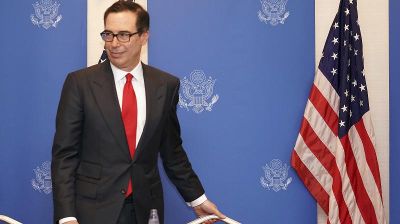 US Treasury Secretary Steven Mnuchin told reporters that Washington stood ready to impose more tariffs on China if President Donald Trump and China's Xi Jinping fail to strike a deal at the G20 summit later this month in Osaka. (Photo: AP) US Treasury Secretary Steven Mnuchin told reporters that Washington stood ready to impose more tariffs on China if President Donald Trump and China's Xi Jinping fail to strike a deal at the G20 summit later this month in Osaka. (Photo: AP)