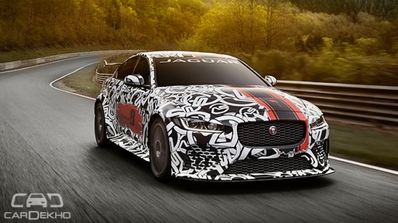 The Jaguar XE SV Project 8 is designed, engineered and assembled by JLR’s Special Vehicle Operations. The Jaguar XE SV Project 8 is designed, engineered and assembled by JLR’s Special Vehicle Operations.