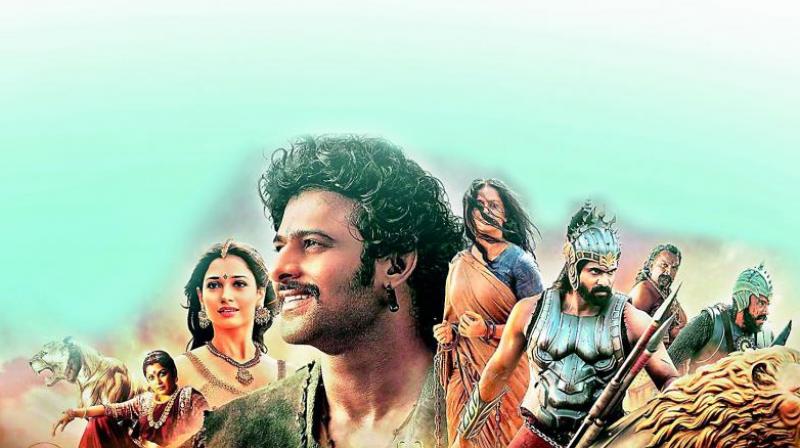 A still from the movie Baahubali 2 A still from the movie Baahubali 2