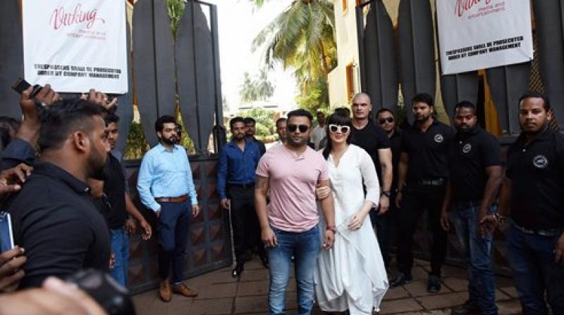Actor and Businessman sachiin Joshi seen after formally taking over possession of Kingfisher Villa in Goa on Monday.(Photo: PTI) Actor and Businessman sachiin Joshi seen after formally taking over possession of Kingfisher Villa in Goa on Monday.(Photo: PTI)
