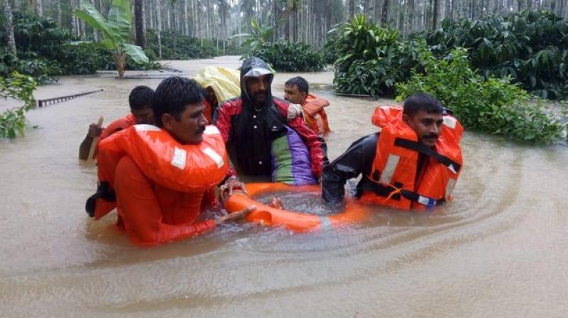 The villages likely to be affected due to heavy discharge have been identified and necessary precautions taken", an official statement said. (Photo: ANI Twitter) The villages likely to be affected due to heavy discharge have been identified and necessary precautions taken", an official statement said. (Photo: ANI Twitter)