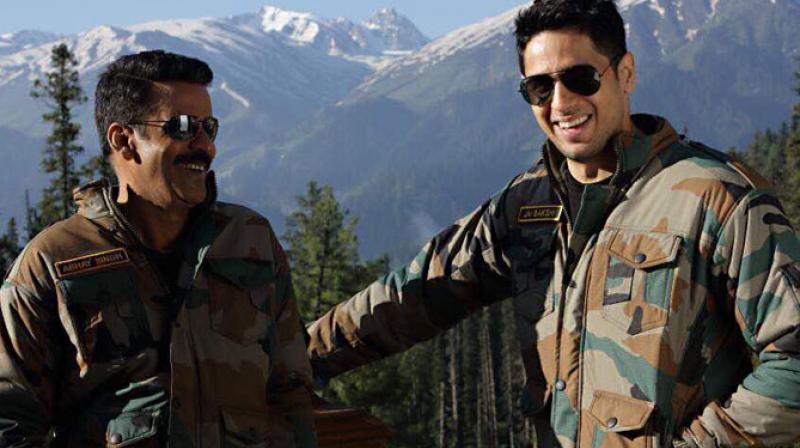 Sidharth Malhotra and Manoj Bajpayee. Sidharth Malhotra and Manoj Bajpayee.
