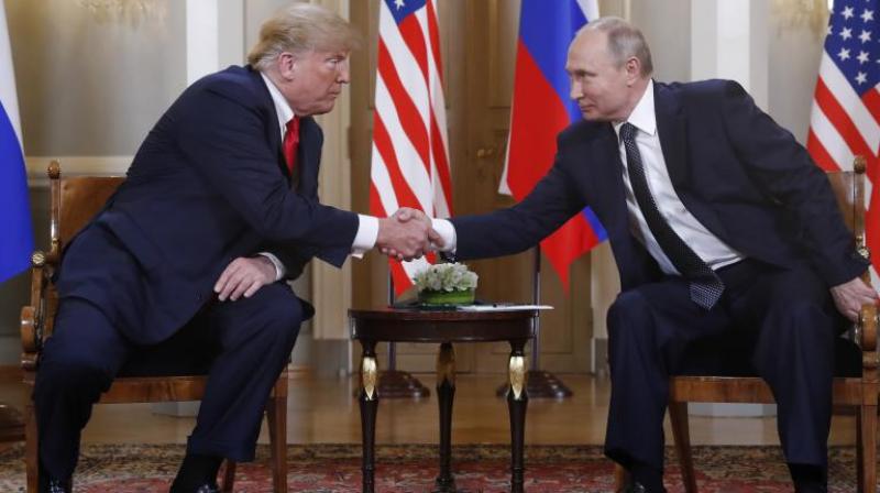 Trump denounced the 'stupidity' of his own country’s policy, especially the decision to investigate election interference. (Photo: AP) Trump denounced the 'stupidity' of his own country’s policy, especially the decision to investigate election interference. (Photo: AP)