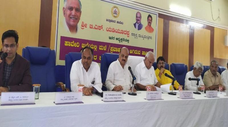 The Karnataka government has released Rs 195 crore for relief measures in the state. (Photo: ANI) The Karnataka government has released Rs 195 crore for relief measures in the state. (Photo: ANI)