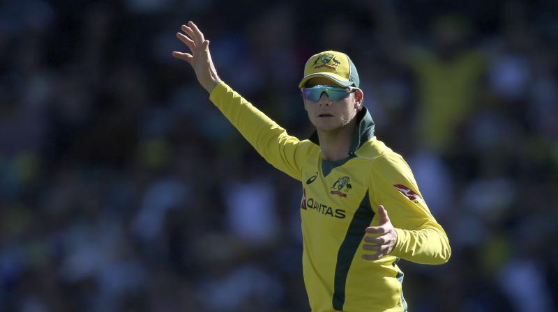"It was all spit. People said something about lip balm. If you look at my lips they are pretty dry. I certainly didn't have any of that on," said Steve Smith. (Photo: AP) "It was all spit. People said something about lip balm. If you look at my lips they are pretty dry. I certainly didn't have any of that on," said Steve Smith. (Photo: AP)