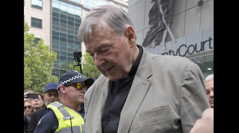 Once among Pope Francis' closest advisors and the most senior Catholic cleric ever convicted of child sex crimes, Pell is facing up to 50 years in prison. (Photo:AP) Once among Pope Francis' closest advisors and the most senior Catholic cleric ever convicted of child sex crimes, Pell is facing up to 50 years in prison. (Photo:AP)