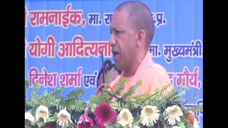 Uttar Pradesh Chief Minister Yogi Adityanath announced a new scheme to ensure proper learning spaces and environment for the children of labourers. (Photo: ANI) Uttar Pradesh Chief Minister Yogi Adityanath announced a new scheme to ensure proper learning spaces and environment for the children of labourers. (Photo: ANI)