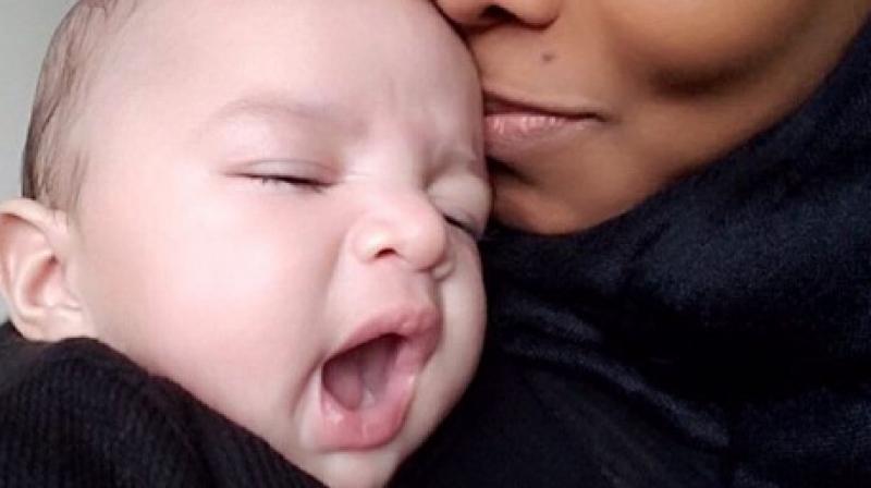 The picture from Janet's Instagram feed. The picture from Janet's Instagram feed.