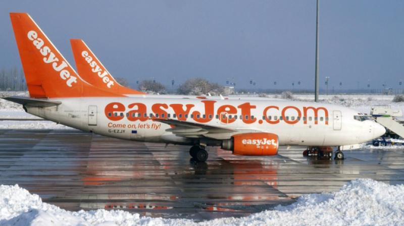 The easyJet flight decided to land after passengers told attendants about a suspicious conversation. (Photo: Representational/AFP) The easyJet flight decided to land after passengers told attendants about a suspicious conversation. (Photo: Representational/AFP)