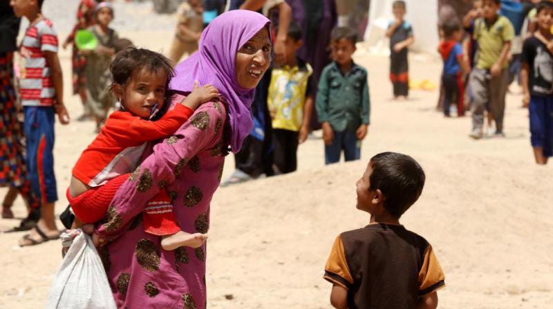 The 25-year-old mother, who fled west Mosul with her family two weeks earlier, already had no maternal milk to give Maryam five months ago. (Photo: Representational/AFP) The 25-year-old mother, who fled west Mosul with her family two weeks earlier, already had no maternal milk to give Maryam five months ago. (Photo: Representational/AFP)