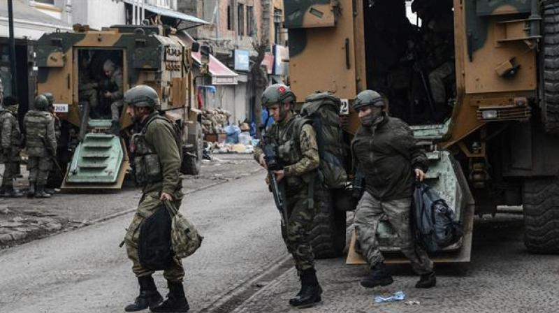 Turkish soldiers were hospitalized late Saturday in western Manisa province following complaints of stomach pains and vomiting. (Photo: Representational/AFP) Turkish soldiers were hospitalized late Saturday in western Manisa province following complaints of stomach pains and vomiting. (Photo: Representational/AFP)
