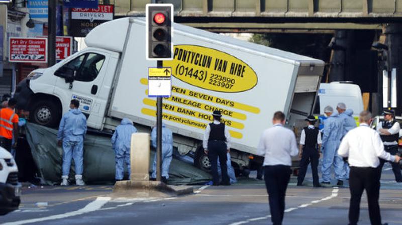 The London mosque attacker Darren Osborne was arrested by police after a van ploughed into pedestrians outside the Mosque on Seven Sisters Road in Finsbury Park, North London. (Photo: AP) The London mosque attacker Darren Osborne was arrested by police after a van ploughed into pedestrians outside the Mosque on Seven Sisters Road in Finsbury Park, North London. (Photo: AP)