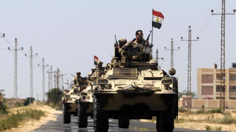 The Egyptian authorities are battling an insurgency by the Islamic State (ISIS) group in North Sinai that has killed hundreds of members of the security forces. (Photo: Representational/AFP) The Egyptian authorities are battling an insurgency by the Islamic State (ISIS) group in North Sinai that has killed hundreds of members of the security forces. (Photo: Representational/AFP)