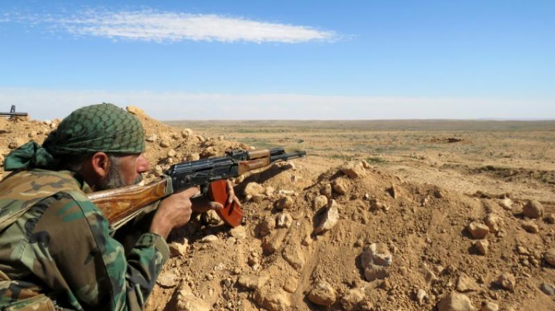 The fighting to retake towns has been raging since April. A total of 126 personnel from government-backed forces and 102 rebels have lost their lives in the three towns since the latest offensive was launched three days ago, according to the Syrian Observatory for Human Rights. (Photo: Representational/AFP) The fighting to retake towns has been raging since April. A total of 126 personnel from government-backed forces and 102 rebels have lost their lives in the three towns since the latest offensive was launched three days ago, according to the Syrian Observatory for Human Rights. (Photo: Representational/AFP)