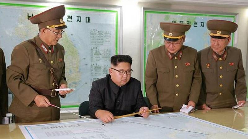 North Korean leader Kim Jong-Un last week delayed the Guam strike plan, but warned it could go ahead depending on Washington's next move. (Photo: AFP) North Korean leader Kim Jong-Un last week delayed the Guam strike plan, but warned it could go ahead depending on Washington's next move. (Photo: AFP)