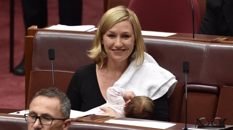 Larissa Waters, upper house Senate of Australian Parliament (Photo: Twitter) Larissa Waters, upper house Senate of Australian Parliament (Photo: Twitter)
