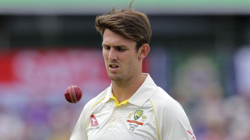 Australia are yet to announce their playing XI but Peter Handscomb’s middle order position looked in jeopardy after Langer backed Mitchell Marsh who missed the first two Tests of the four-match series currently level at 1-1. (Photo: AP) Australia are yet to announce their playing XI but Peter Handscomb’s middle order position looked in jeopardy after Langer backed Mitchell Marsh who missed the first two Tests of the four-match series currently level at 1-1. (Photo: AP)