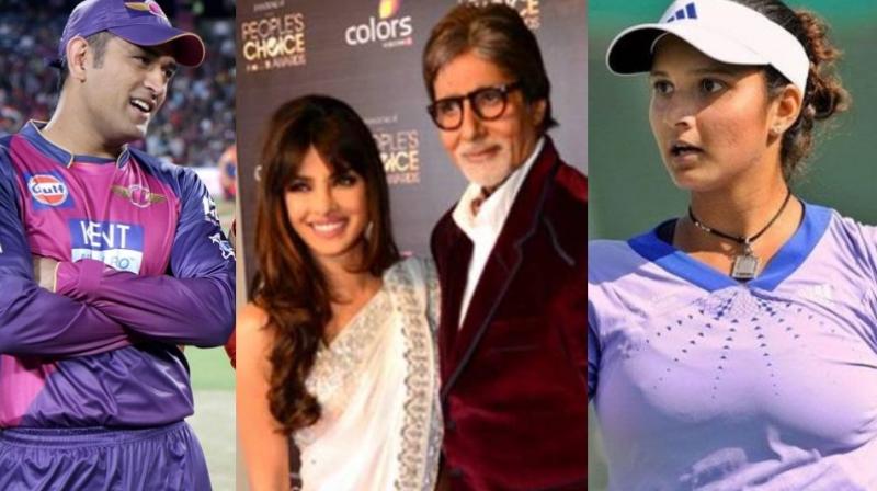Amitabh Bachchan and Priyanka Chopra Amitabh Bachchan and Priyanka Chopra