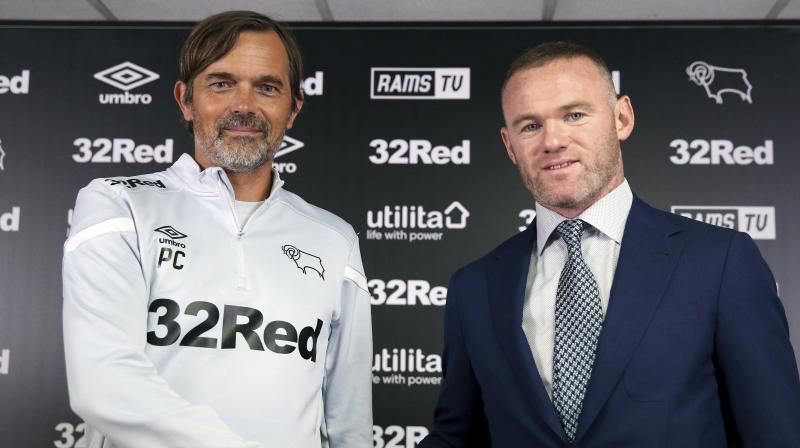Manchester United legend Wayne Rooney will make an unexpected return to English football as a player-coach with Derby County in the upcoming season.(Photo: AP) Manchester United legend Wayne Rooney will make an unexpected return to English football as a player-coach with Derby County in the upcoming season.(Photo: AP)