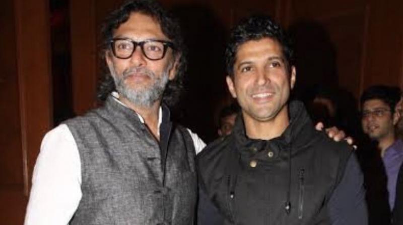 Farhan Akhtar and Rakeysh Omprakash Mehra Farhan Akhtar and Rakeysh Omprakash Mehra