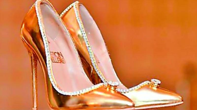 The $17mn shoes The $17mn shoes
