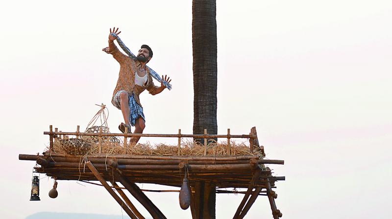 In his forthcoming film Rangasthalam, the filmmaker is all set to bring out Ram Charan’s comic skills too. In his forthcoming film Rangasthalam, the filmmaker is all set to bring out Ram Charan’s comic skills too.