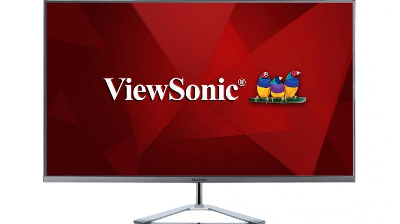 The VX3276-2K-mhd monitor has an architectural inspired design aesthetic combined with form factors such as an ultra-slim profile, frameless bezel, and a triangle stand. The VX3276-2K-mhd monitor has an architectural inspired design aesthetic combined with form factors such as an ultra-slim profile, frameless bezel, and a triangle stand.