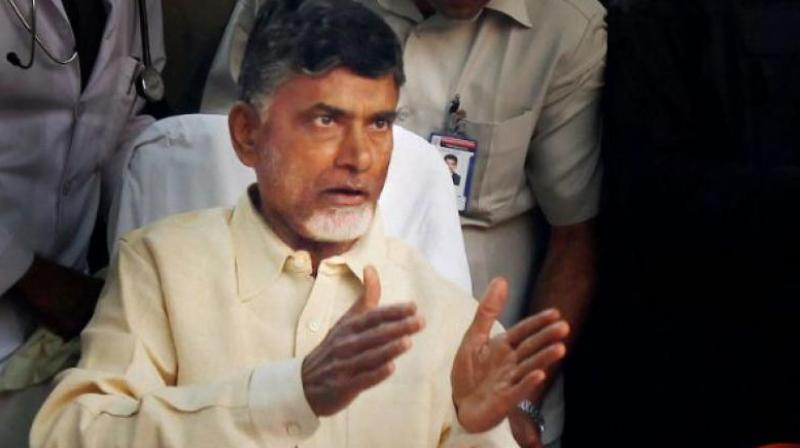 Naidu said Finance Minister Arun Jaitley's statement on March 7 to the media made it clear that the union government was not willing to respect the promises made to the five crore people of Andhra Pradesh. (Photo: PTI/File) Naidu said Finance Minister Arun Jaitley's statement on March 7 to the media made it clear that the union government was not willing to respect the promises made to the five crore people of Andhra Pradesh. (Photo: PTI/File)