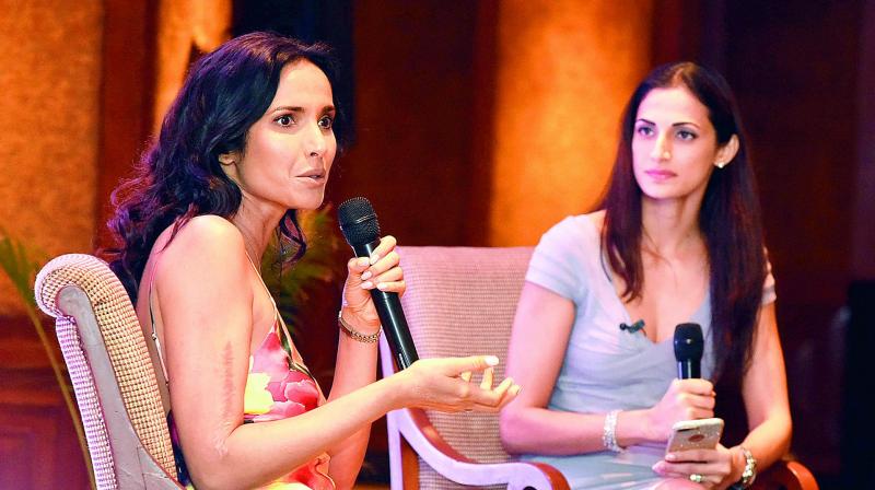 iN CONVERSATION: Padma Lakshmi with Shilpa Reddy iN CONVERSATION: Padma Lakshmi with Shilpa Reddy