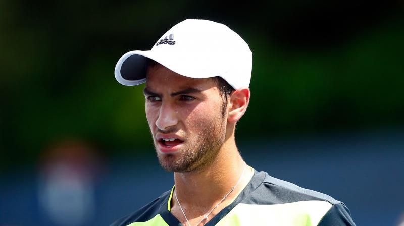 Noah Rubin of the United States. AFP Photo Noah Rubin of the United States. AFP Photo