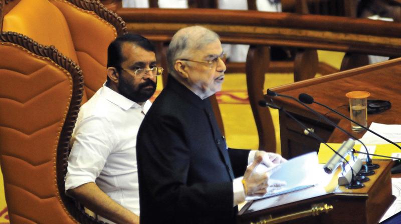 Kerala governor skips critical portions while addressing legislative assembly