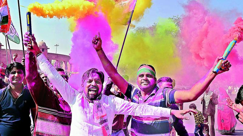 BJP Concedes Defeat in Rajasthan BJP Concedes Defeat in Rajasthan