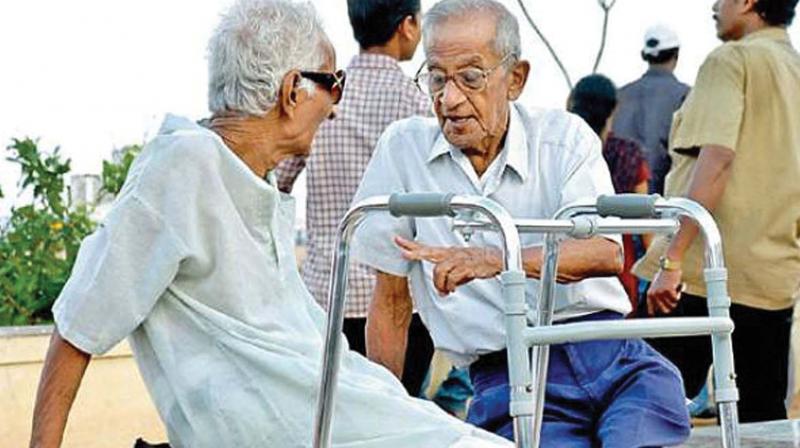 The most recent census, from 2011, suggests that just five per cent of the elderly population suffer from a disability, researchers said. The most recent census, from 2011, suggests that just five per cent of the elderly population suffer from a disability, researchers said.