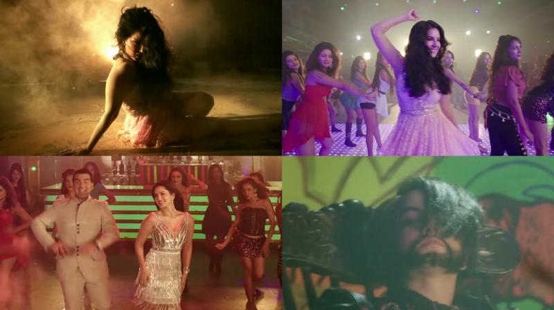 Screengrabs from the song. Screengrabs from the song.
