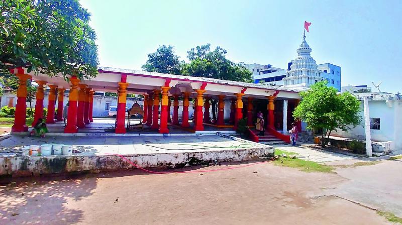 Rambagh temple at Attapur. Rambagh temple at Attapur.