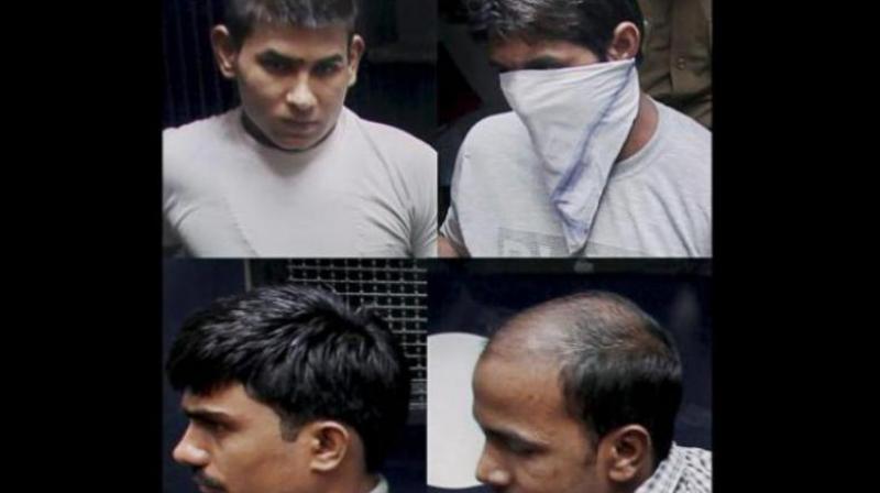The Supreme Court dismissed the review petitions filed by three of the four convicts Mukesh (31), Pawan Gupta (24) and Vinay Sharma (25), saying no ground has been made out by them for a review of the top court verdict of May 5 last year. (Photo: File) The Supreme Court dismissed the review petitions filed by three of the four convicts Mukesh (31), Pawan Gupta (24) and Vinay Sharma (25), saying no ground has been made out by them for a review of the top court verdict of May 5 last year. (Photo: File)