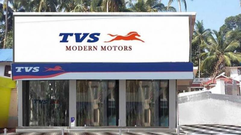 TVS Motor. (Image- PTI) TVS Motor. (Image- PTI)