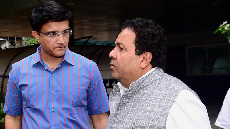 BCCI special committee is headed by Indian Premier League (IPL) chairman Rajeev Shukla with Sourav Ganguly as it member. (Photo: PTI) BCCI special committee is headed by Indian Premier League (IPL) chairman Rajeev Shukla with Sourav Ganguly as it member. (Photo: PTI)