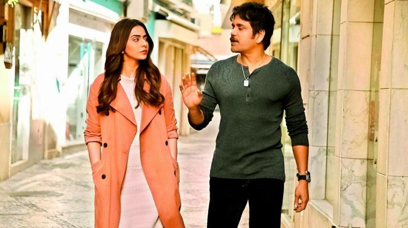 Rakul Preet Singh and Nagarjuna in Manmadhudu 2 Rakul Preet Singh and Nagarjuna in Manmadhudu 2
